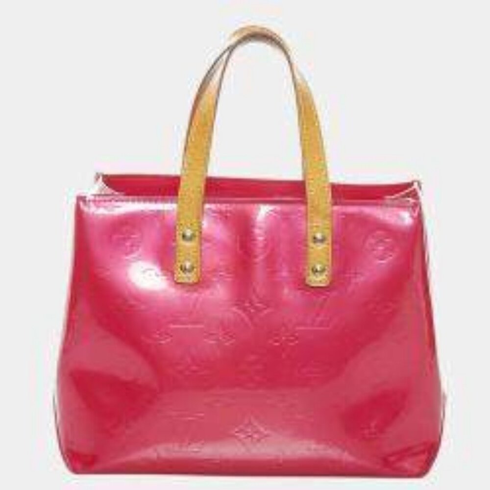 74 Authentic Louis Vuitton Cerise Monogram Vernis Reade PM Small Tote w/dust bag